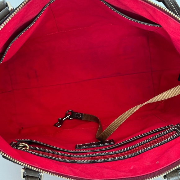 SOLD SOLD SOLD SOLD Dooney & Bourke Maxine Leather Snake Embossed Tote 💋 - Picture 8 of 15